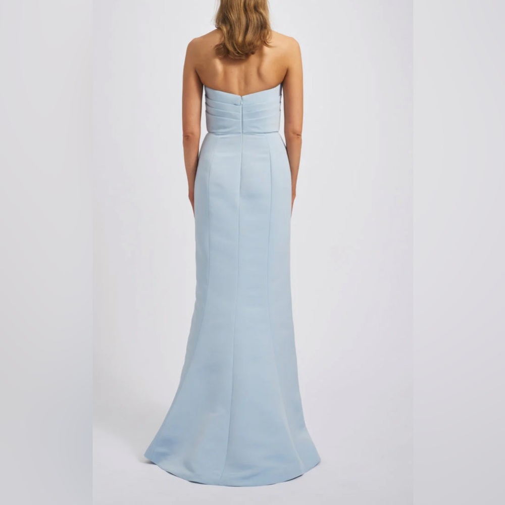 Amsale Sonia Dress in Navy Blue - Picture 6 of 8